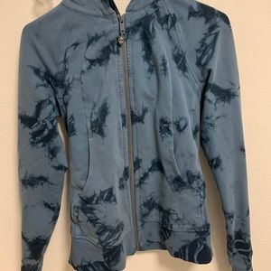 Tie dye scuba hoodie